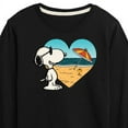 thumbnail image 3 of Peanuts - Summer Edition - Snoopy Hearts the Beach - Toddler & Youth Long Sleeve Graphic T-Shirt, 3 of 5