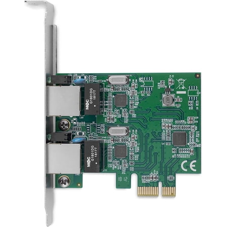 UPC: 0065030859356 | StarTech.com Dual Port PCIe Network Card – Low Profile – RJ45 Port – Realtek RTL8111H Chipset – Ethernet Network Card – Dual Port Gigabit NIC