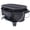 Black + Iron#04, variant on Portable Charcoal Grill for Camping and Tailgating, Oval Cast Iron Grill Outdoor with Tabletop Cast Iron Skillet, 100% Cast Iron, Durable Small Charcoal Grill, Camping Stove, Hibachi Grill