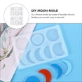 thumbnail image 4 of 2 Pcs Lye Fake Plants Moon Epoxy Mold Handicraft Molds 17.00X11.00X0.60CM White, 4 of 6
