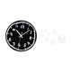 thumbnail image 5 of Reloj de pared acrílico silencioso, sin , decorativo, con diseño de peces, con moderno y números, extraíble, ideal para dormito, 5 of 8