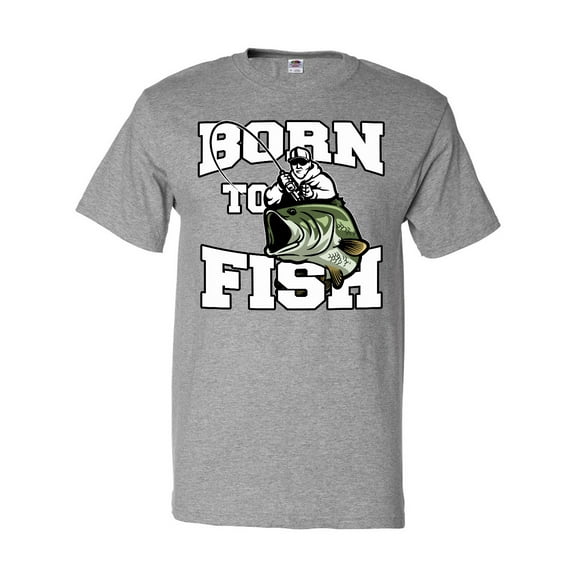Inktastic Born to Fish T-Shirt