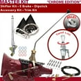 thumbnail image 1 of American Shifter  2004R Shifter Kit Chrome 23 in. E Brake Cable Clamp Trim Kit Dipstick for F4C94, 1 of 1