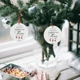 thumbnail image 4 of Fiudx Liquidación De Navidad Adornos Navideños Tarjeta Colgante De Madera Navideña Decoración De Árbol De Navidad De Madera De Doble Cara, 4 of 7