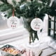 thumbnail image 4 of Adornos navideños Tarjeta colgante de madera de Navidad Decoración de árbol de Navidad de madera de doble cara Wmkox8yii gf9885, 4 of 7