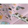 thumbnail image 4 of Ambesonne Cat Quilted Bedspread Set 3 Pcs, Colorful Kittens, Queen Size, Multicolor, 4 of 5