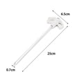 thumbnail image 6 of NIBOLOG 25cm Tent Stake Grow in The Dark Heavy Duty Sharp Tip Dual Holes Lightweight Canopy Windproof Ground Nail Peg Camping Accessories, 6 of 8
