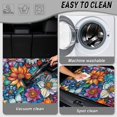 thumbnail image 5 of HUISEFOR Car Trunk Mat 29" x 39" Cargo Mat Rear Trunk Liner Anti-Scratch Cars Accessories Full Protection Universal Fit for Most Vehicle, Boho Flower, 5 of 7