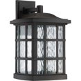 thumbnail image 3 of Quoizel Stonington Large LED Wall Lantern in Matte Black, 3 of 5