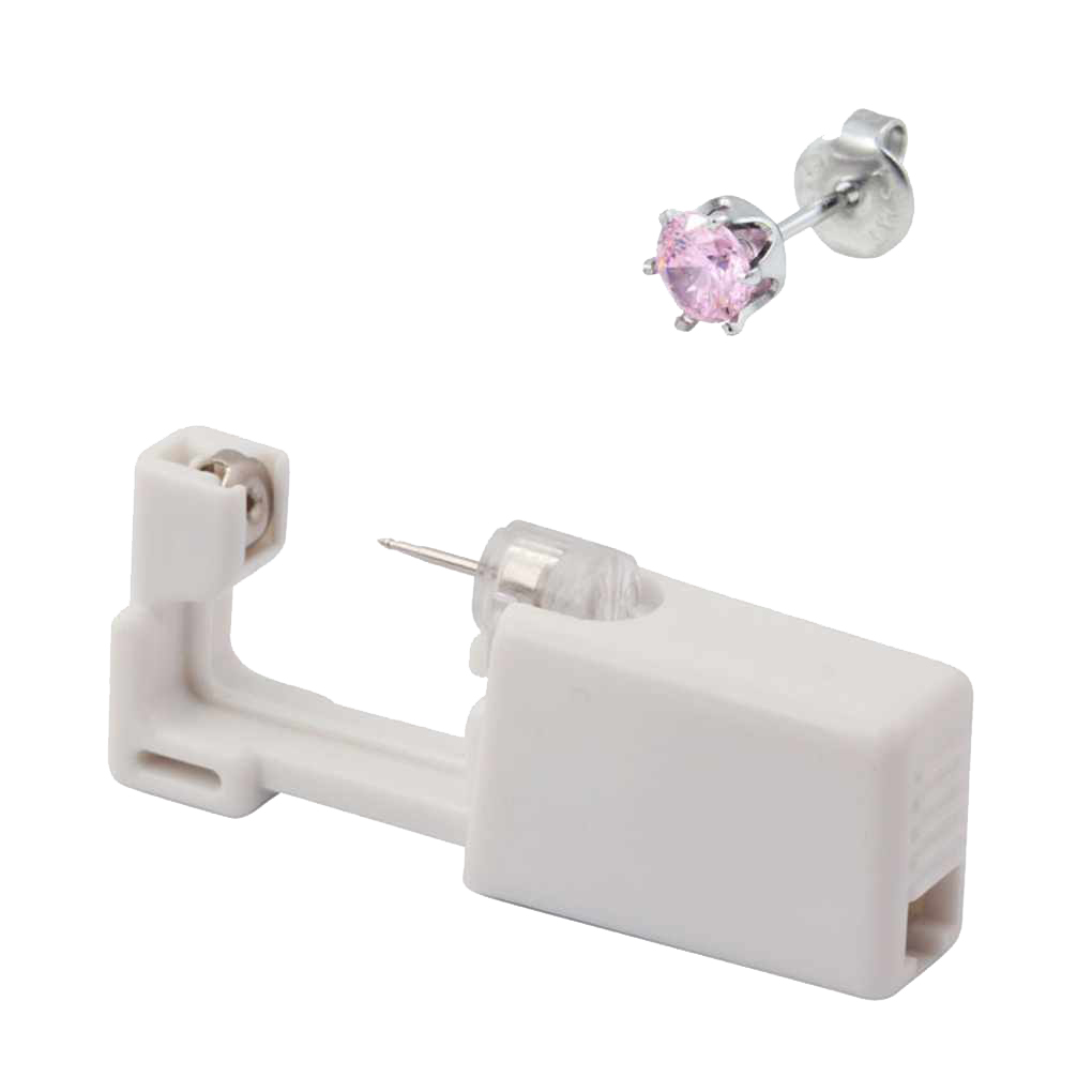 Sterlised Disposable Safety Ear Nose Piercing Device Machine Tools No Pain Piercer Tool Machine Stud