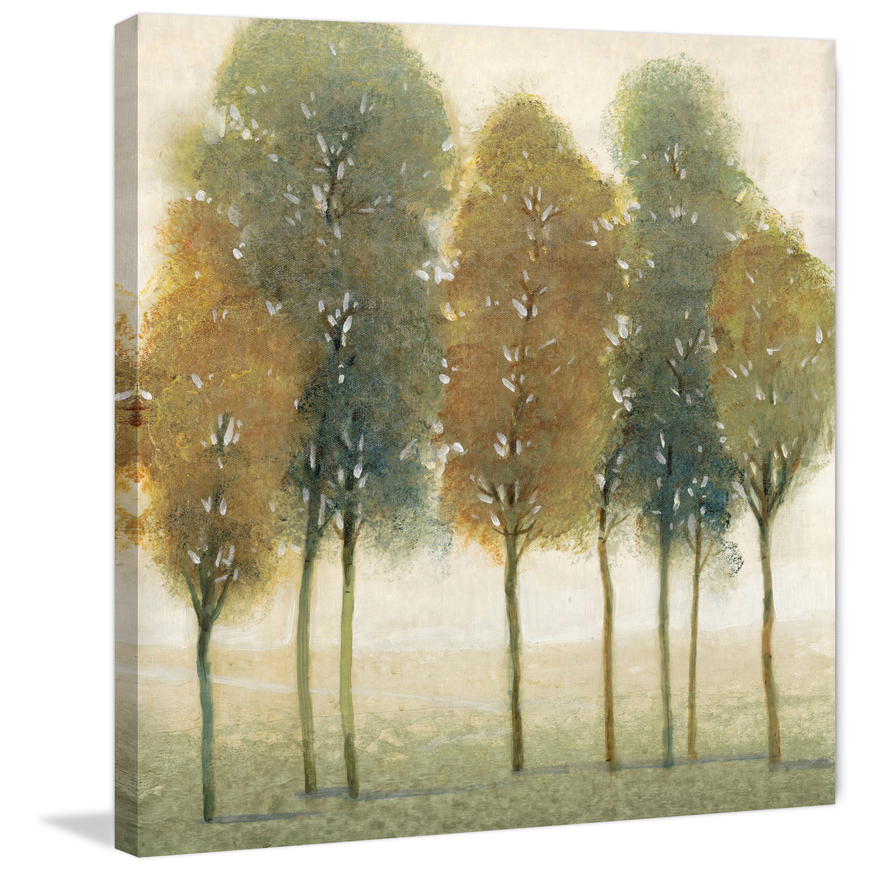 Marmont Hill "Beyond the Trees II" Painting Print on Wrapped Canvas