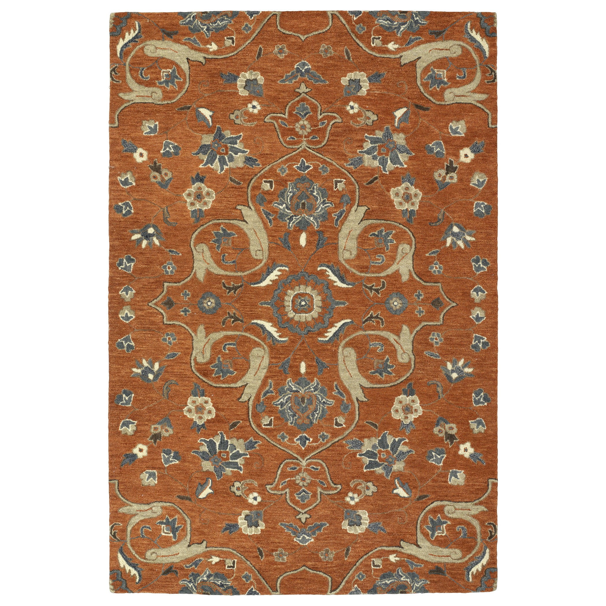 Kaleen Helena Rug In Paprika 8 Foot X 10 Com