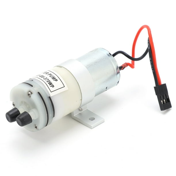 Pompe De Refroidissement 370 En Alliage Pour Bateau RC – 3-6V, Débit 1,8L/min, Prise JR, Interrupteur Inclus