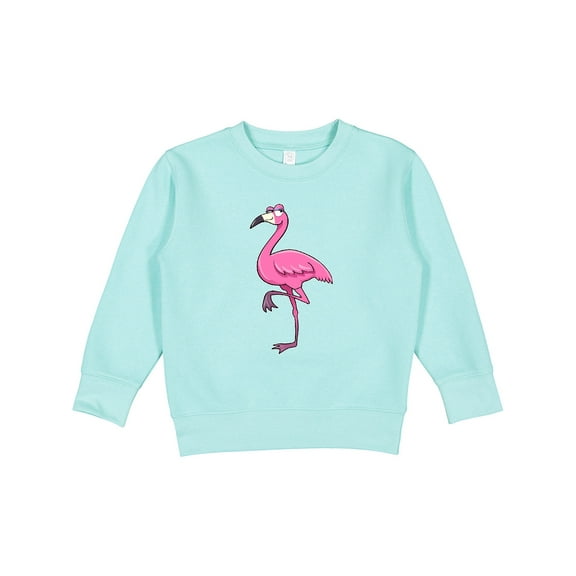 Inktastic Ladylike Flamingo Toddler Sweatshirt