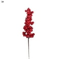 thumbnail image 2 of Bueautybox Artificial Berry Stems, 10 Pack 10.2" Christmas Red Berries Artificial Fruit Berry Holly Flower Branch for Home Holiday Wedding Party DIY Christmas Tree Crafts Decor, 2 of 7