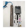 thumbnail image 2 of DC 48V 750W 3 Inch Solar Submersible Pump Deep Well Solar Pump 1.5T/H 50M Head For Borehole Irrigation ,Multi-Install Methods, 2 of 6