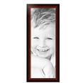 thumbnail image 2 of ArtToFrames 11" x 30" Matte mahogany Diploma Picture Frame, 11x30 inch Brown Wood Poster Frame (WOM-5108), 2 Pack, 2 of 6