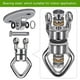 thumbnail image 3 of Swing Hanger, paquete de 2 unidades, con cojinete giratorio de acero inoxidable de 363 kg, 3 of 8