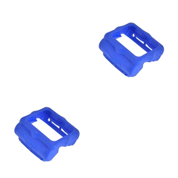 Advancent Cubiertas de computadora de buceo, accesorios de buceo, goma de silicona líquida, suministros subacuáticos a prueba de polvo, azul 2piezas