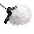 thumbnail image 3 of Movo Photo WS10n Universal Furry Outdoor Microphone Windscreen Muff for All Lavalier Microphones, Light Gray, 5-Pack, 3 of 5