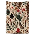 thumbnail image 2 of Ambesonne Autumnal Outdoor Tablecloth, Cozy Fall Feminine Art, 58"x104", Champagne Ginger, 2 of 2