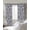 Lake blue, variant on Blue Floral Blackout Curtains for Bedroom/Living Room, Thermal Insulated Kitchen Curtains, Farmhouse Vintage Flower Leaf Botanical Grommet Darkening Window Treatment Drapes 27.5"x39"x2