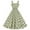 Green a Dress for Women, variant on Women's Tea Length A Line Dress Polka Dot Trendy Dresses Holiday Sleeveless Elegant High Waist Retro Prom Party Square Neck Black XL