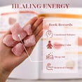 thumbnail image 3 of BEAKEY Jade Roller & Gua Sha, Natural Jade Face Roller Facial Skin Care Skin Toning Devices, Pink, 3 of 9