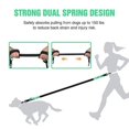 thumbnail image 5 of YIHATA Hands Free Dog Leash for Running Walking Training Hiking, Adjustable Waist Belt, Shock Absorbing, Ideal for Medium to Large Dogs(Green Black （new）), 5 of 8