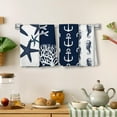 thumbnail image 5 of Nautical Towels,Ocean Animal Hand Towels for Bathroom,Beach Kitchen Towels,Coastal Kitchen Towels,Tea Towels for Kitchen,Navy Blue Towels 18 x 26 Inch Set of 4, 5 of 6