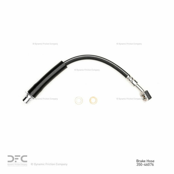 Rear Dynamic Friction Company Brake Line Hose 350-46076 For 2013-2019 Cadillac ATS, 2014-2016 Cadillac CTS