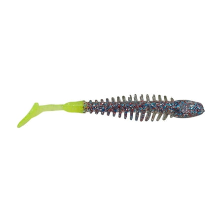 UPC: 0028632309247 | Berkley PowerBait Bonefish 2 1/2 in Firecracker/Chartreuse Soft Bait