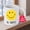 white, variant on Happy Smiley Face Be Happy! 11oz Ceramic Coffee Mug with Smiley Face & "Be Happy" Text - Elegant Cup with Smiley Face Design, Non-Slip Base, Ideal For Christmas, Halloween, Easter Gifts, Office Decor