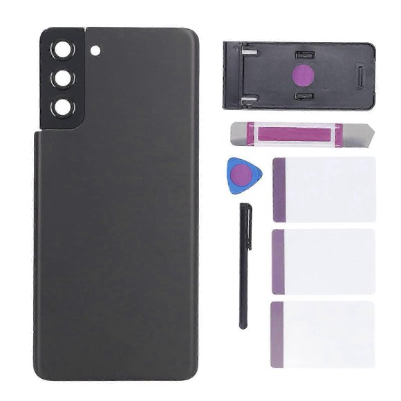unique Phone Back Glass Cover with Stylus Pen Phone Stand Tools Phone Rear Glass Door Cover for Galaxy S21+ Plus