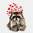 thumbnail image 3 of CafePress - Raccoon Blowing Kisses Cute Animal Love Sweatshirt - Kids Hooded Sweatshirt, Classic Hoodie, 3 of 4