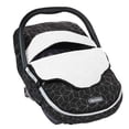 thumbnail image 1 of Yoofoss Funda para asiento de coche para bebé, cubierta de invierno para toldos para proteger al bebé del viento frío, funda portabebés de felpa súper cálida para niños y niñas (negro), 1 of 5