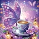 thumbnail image 5 of Kit Con Forma Especial Parcial 5D DIY Mariposa 40x40cm, 5 of 7
