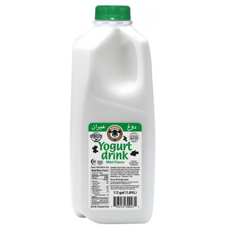 Karoun Mint Yogurt Drink With Real California Milk and Probiotics, Half Gallon