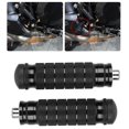 thumbnail image 3 of Cnc Motocicleta Reposapiés Trasero Universal M8 Antideslizante Reposapiés Clavijas Pedales 2 Uds Noticed VI002707-00, 3 of 7