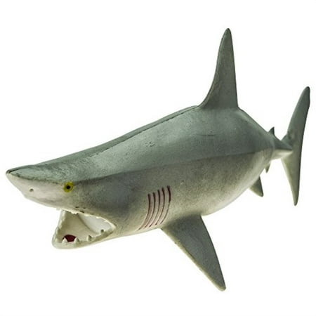 rockin gear toy shark - great white shark - rubber toy figure - rubber shark 9