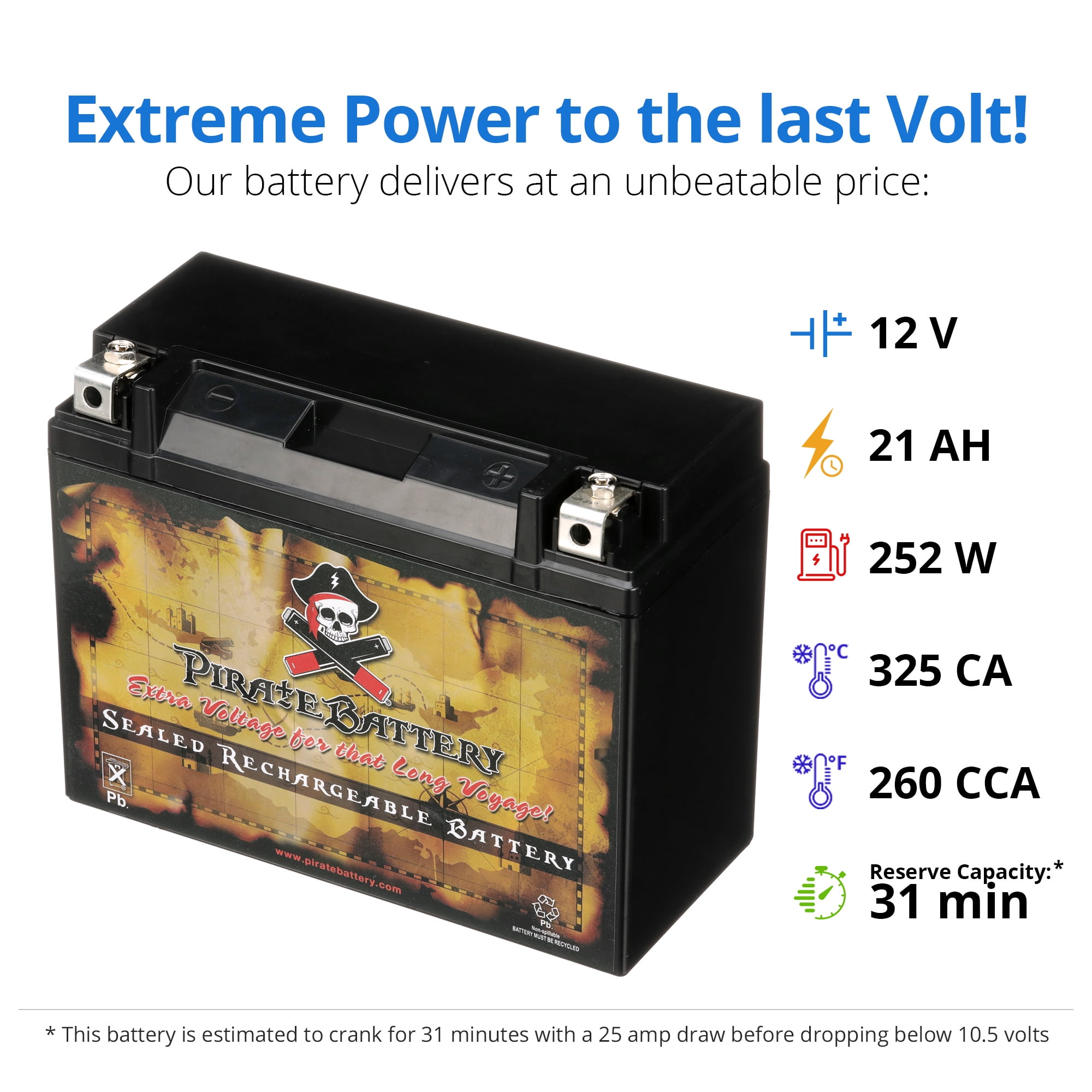 Honda Gold Wing Battery Mighty Max Replacement Battery For Honda GL1500 Gold Wing 1500CC (1988-2000) - Y50-N18L-A3 12V 21AH 12V 21AH Gold Wing Battery Honda Gold Wing Battery Mighty Max Replacement Battery For Honda GL1500 Gold Wing 1500CC (1988-2000) - Y50-N18L-A3 12V 21AH 12V 21AH Gold Wing Battery