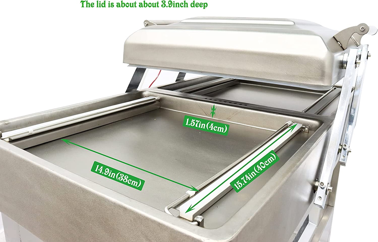 Semi-automatic Double Chamber Vacuum Sealer Packing Machine 220V