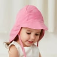 thumbnail image 4 of Kid Sun Hat Toddler Flap Sun Protection Hat, UPF 50+ Sun Protection for Head, Neck & Eyes, 0-5 Years, 4 of 8