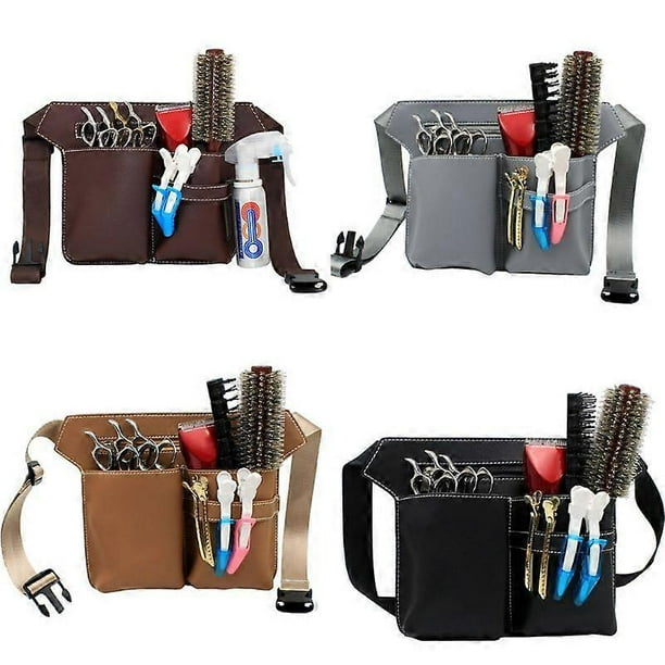 Professional Barber Scissors Bag Waist Pack Pouch Hairdressing Hair Salon Tool