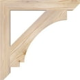 thumbnail image 3 of Ekena Millwork 3 1/2"W x 28"D x 28"H Imperial Slat Smooth Bracket, Douglas Fir, 3 of 4