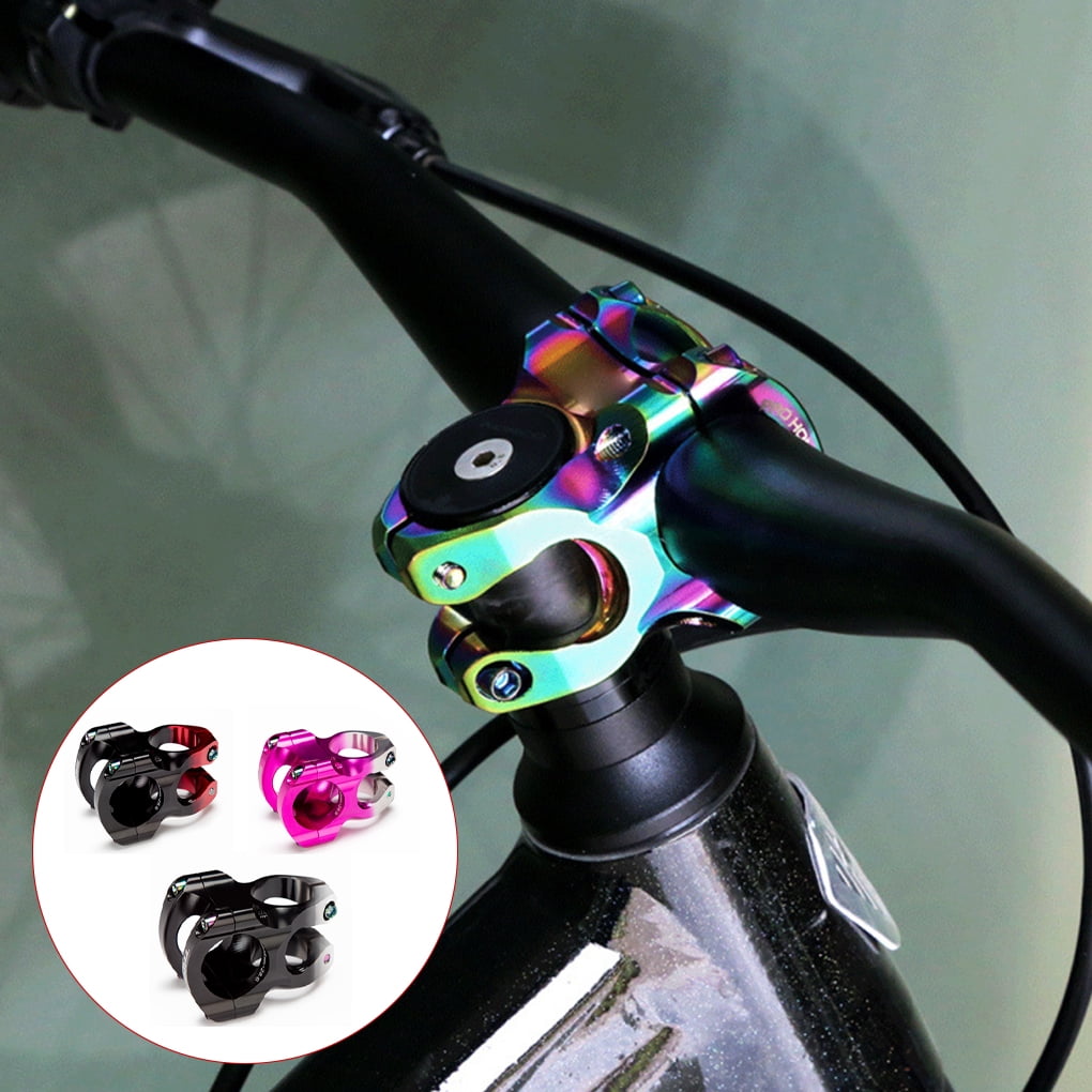 Maoww Bike Handlebar Stem High Strength Alloy Road Components Parts Accessories Wear Resistant Riding Equipment Downhill Fittings Pink Silver Walmart