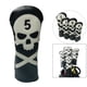 thumbnail image 3 of Cubierta de la cabeza del palo de golf Protector de la cubierta de la cabeza Equipo del golfista, elegante bordado del del cráneo con número Numero 5 Baoblaze Cubierta de la cabeza del palo de golf, 3 of 8