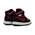 thumbnail image 3 of JORDAN TODDLER Jordan 1 Mid TD "Bred Twist" DQ8425 067 DQ8425 067 from Stadium Goods, 3 of 8