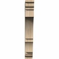 thumbnail image 4 of Ekena Millwork 3 1/2"W x 22"D x 26"H Balboa Traditional Smooth Bracket, Douglas Fir, 4 of 13