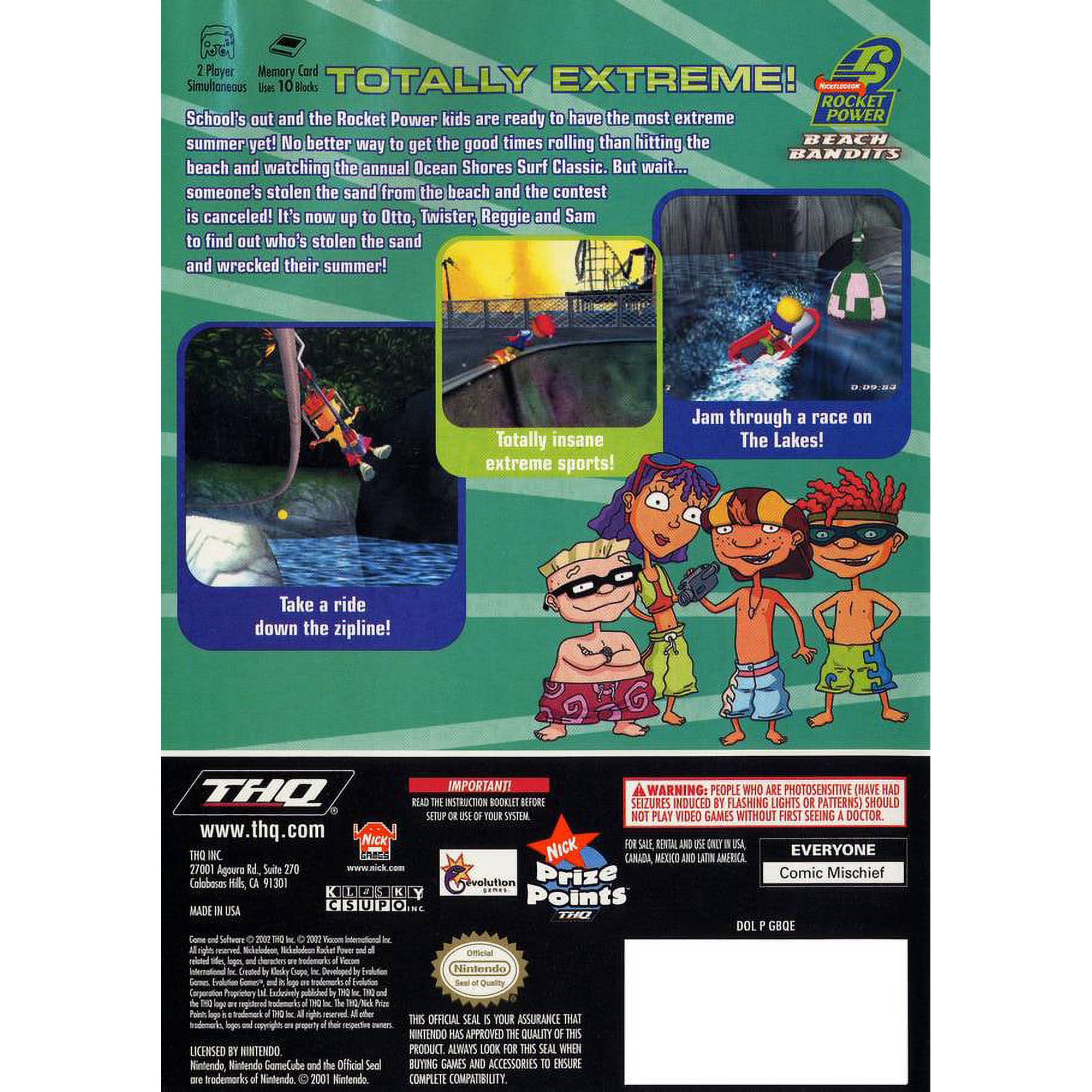 Rocket Power: Beach Bandits GameCube - Walmart.ca